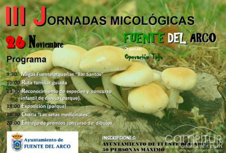 III Jornadas Micológicas en Fuente del Arco 