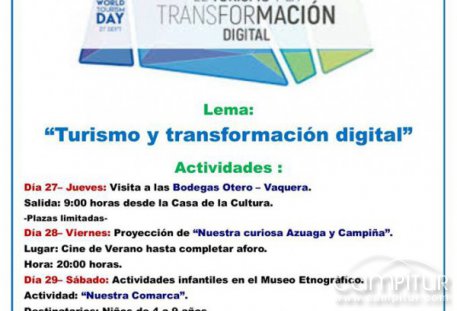 Celebración del Día Mundial del Turismo en Azuaga 